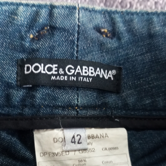 Dolce & Gabbana Made In Italy Denim JeansDP F3V5ED/G8552 - Picture 4 of 12